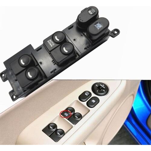 FaroeChi Power Window Main Switch LHD For Hyundai i30 I30cw 2008-2011 AUTO AND AUTODOWN 93570-2L000 93570-2L010 Front left