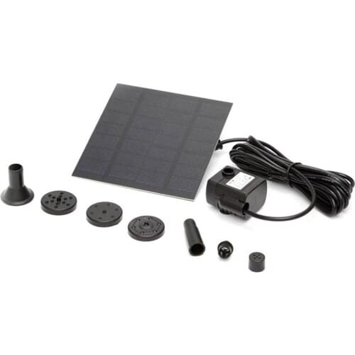 Solar Fountain DC Brushless Water Pump For Rockery Powered Pool Panel Sprinkler Pond Fountain B2E7 Landscape Decor Garden W R6F8