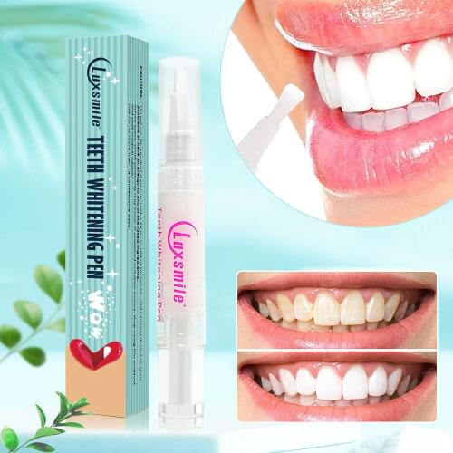 Luxsmile Teeth Whitening Cleaning Plastic Pen Bleaching Oral Hygiene Teeth Whitening 4ML Teeth Cleaner