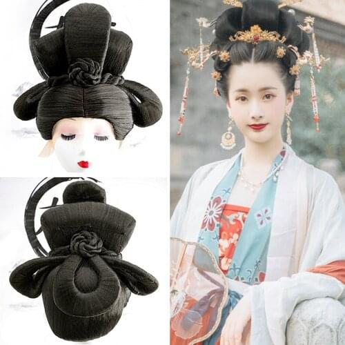 Retro chinese antique empress hair queen headdress antique photography headwear royal Princess party favors gifts