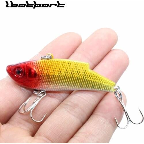 Artificial Lures Woofer Vibration Fishing-Lure Hard-Bait Rattlin -Hooks 6 1pcs