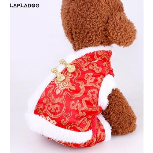 LAPLADOG Winter Warm Dog Four Leg Coat Fleece Inside Puppy Jumpsuit pet clothing small medium Dog products for Chihuahua