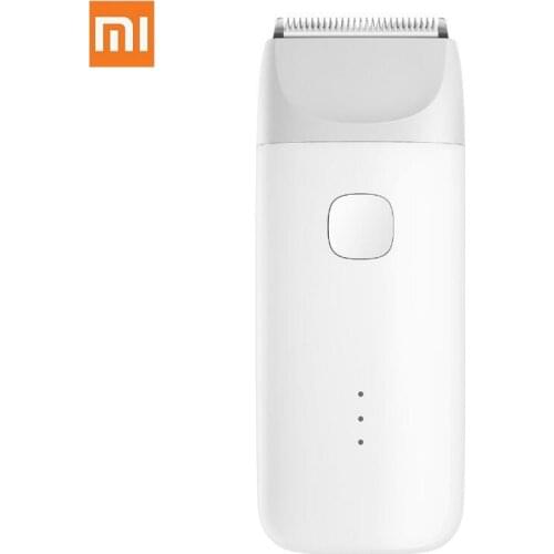 Xiaomi MiTu Hair Clipper USB Rechargeable Safe IPX7 Waterproof Electric Hair Razor Silent Motor For Children Baby Home Barber