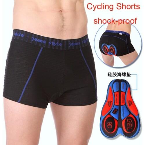 2021 Mens Breathable Anti-sweat Cycling Shorts Shock-proof 6D Gel Pad Underwear Mountain Bike Mtb Motocross Cycling Clothing