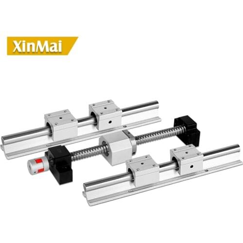 Guide SBR ball screw SFU1605 + 2pcs linear guide SBR16 L400mm +4 pcs SBR16UU + supporter BK12 and BF12 + coupler 8 *10
