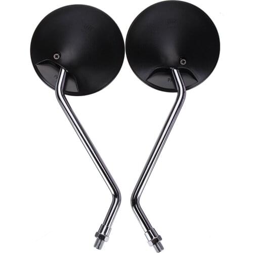 Pair 10mm Universal Motorcycle Mirrors Bike/Motorbike Rear View/Side