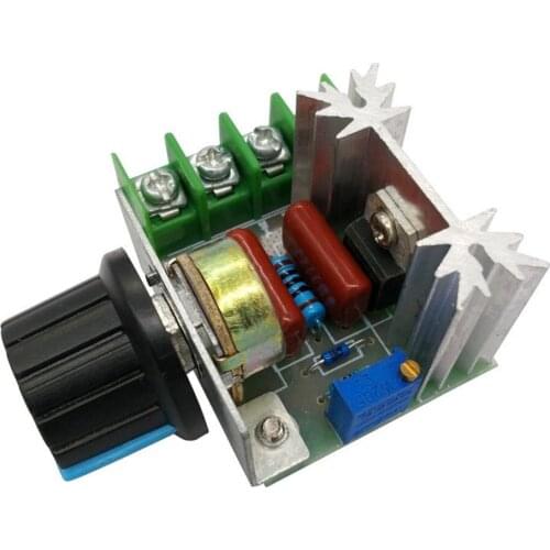 2000W SCR Voltage Regulator Dimming Dimmers Motor Speed Controller Thermostat Electronic Voltage Regulator Module