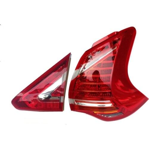 RQXR Led tail light brake lamp driving lights turn signal assembly for peugeot 3008