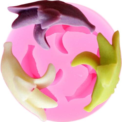 DIY Banana Silicone Mold Cupcake Topper Baby Birthday Party Fondant Cake Decorating Tools Candy Making Chocolate Gumpaste Moulds