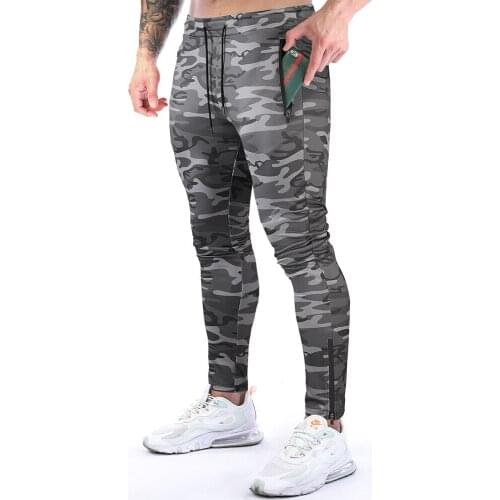 Sports Pants Mens Pants Jogger Fitness Sports Trousers New Fashion 3D Printed CAMO Colour Muscle Training Bottoms Skinny Sweat