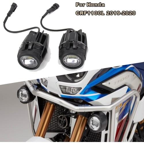 Fog Lights Fog Light Driving Lamp For Honda CRF1100L CRF 1100L CRF1100 L Motorcycle Accessories Africa Twin LED Auxiliary