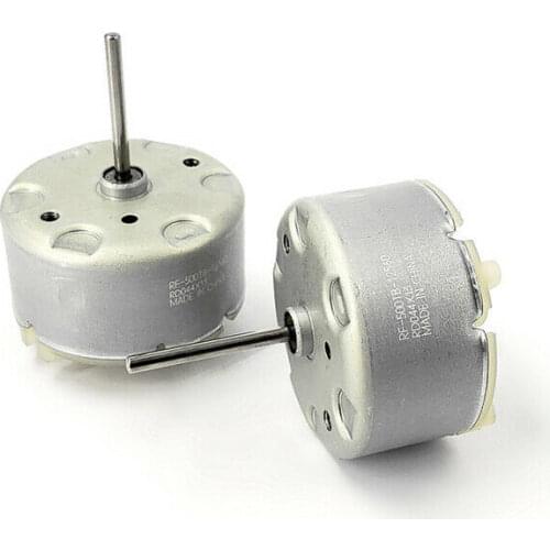 1PC Japan Mabuchi RF-500TB-12560 Round Motor DC 12V 5500RPM 19.7mm Long Shaft for CD Player/ Automatic Sprayer/ Warning Lights