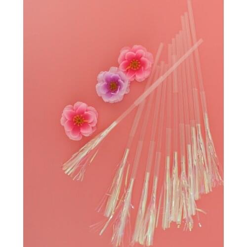 12pcs Fireworks Disposable Drinking Straws Creative Colorful Rainbow Firework Straw Cocktail Party Straw Decoration