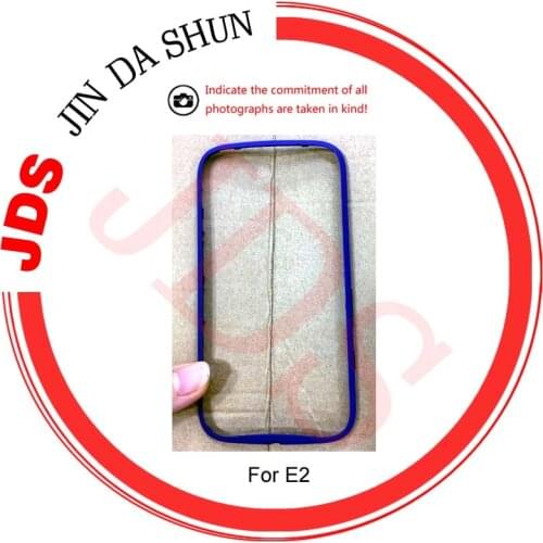 4.5 inch Back Housing Battery Door Cover Backcover Soft Rubber Silicone Frame For Motorola MOTO E2 Ring