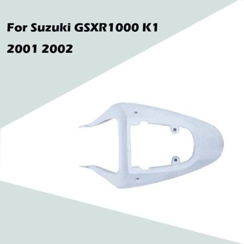 For Suzuki GSXR1000 K1 2001 2002 Motorcycle Accessories Rear Tail Cover ABS Injection Fairing