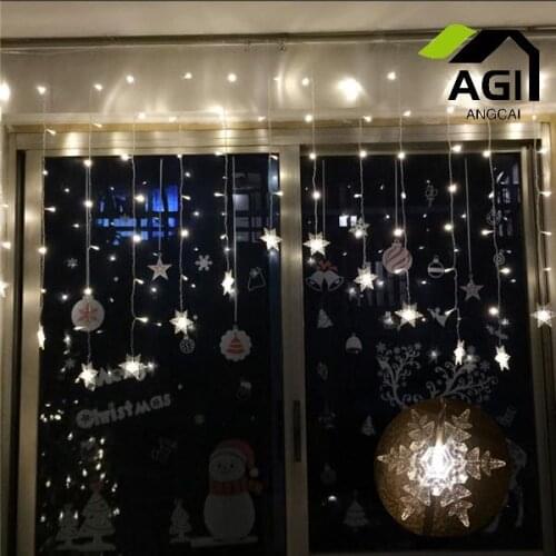 LED Garland Curtains Angcai China
