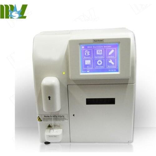 CE IOS Approved Automatic Blood & Gas Electrolyte Analyzer MSLEA03 / Multi-functional Serum Electrolyte Analyzer