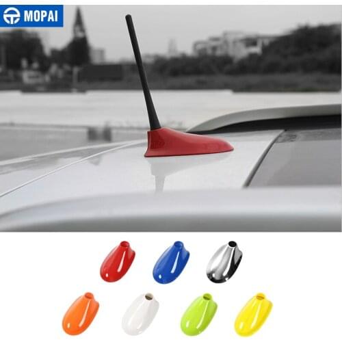 MOPAI Car Antenna Cap Decoration Cover Trim Accessories for Jeep Renegade 2016 Up Compass 2017 Up Exterior Stickers Car Styling