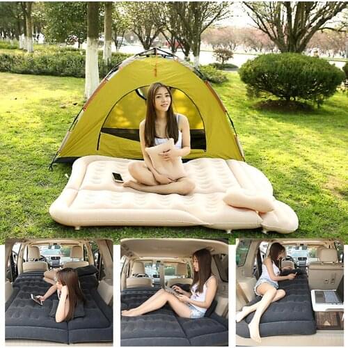Auto Mattress SUV Multifunctional Car Inflatable Bed Car Travel Bed For Car SUV Self-driving Camping Auto Interior Accessories