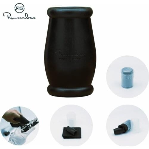 Clarinet barrel for second section of the clarinet pitch pipe African ebony clarinet parts Interface depth: 19mm