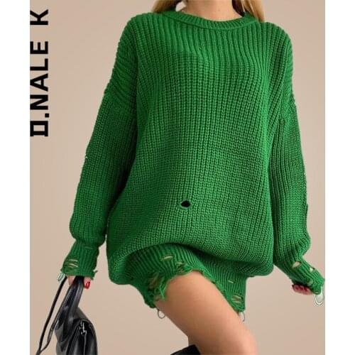 Модные вязаные платья D.NALE K China At AliExpress