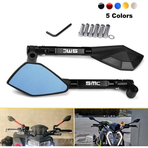 For 690 SMC 690SMC SMC-R 690SMC-R 2011 2012 2013 2014 2015 2016 Motorcycle CNC Aluminum Rear View Rearview Mirrors Side Mirror
