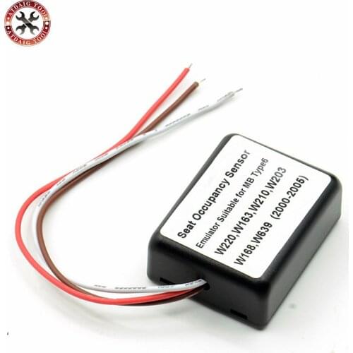 Seat Occupancy Sensor Emulator Suitable for MB Type 6 SRS for mercedes benz W220 W163 W210 W203 W168 W639 2000-2005