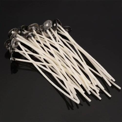 30pcs Candles Wick Pre-waxed Cotton Core Oil Lamp Candle Wicks for Birthday Christmas Candle Making Supplies