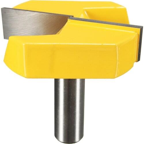 1/2 Inch Shank 2-1/4 Inch Diameter Bottom Cleaning Router Bit Wood Working Milling Cutter