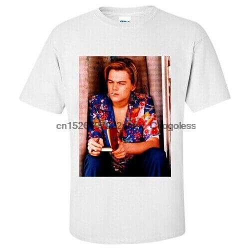 LEONARDO DICAPRIO SHIRT ROMEO AND JULIET CIGGIE BREAK T-SHIRT