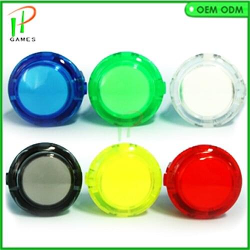 10pcs original OBSC-30 Sanwa clear Push Button transparent Push button for Coin Operated Arcade Game Machine accessories