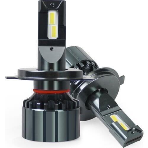 Kit 2 ampoules NEW Mini H4 LED Car Headlight 18000LM H7 H11 H1 H3 9005 9006 HB3 12V Bulbs 3570 Chips Car Light Tint anti erreur