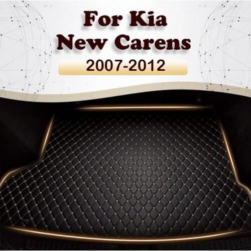 Car trunk mat for KIA new carens five seat 2007 008 2009 2010 2011 2012 Cargo Liner Carpet Interior Parts Accessories Cover