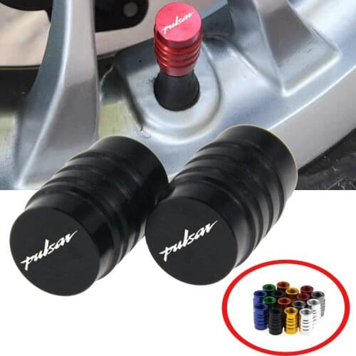 For Bajaj Pulsar 200 NS/200 RS/200 AS all year Motorcycle Accessories Wheel Tire Valve caps CNC Aluminum Airtight cover