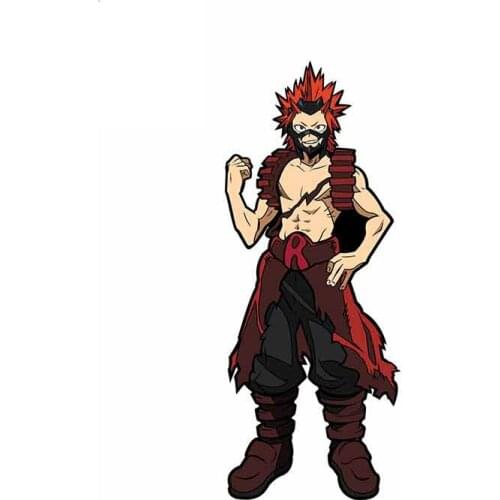 Hot My Hero Academia Car Stickers Car Assessoires Decal Refrigerator Air Conditioner Surfboard Decor Car Decorative KK13*5cm