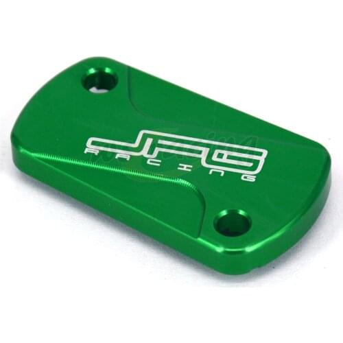 Motorcycle CNC Rear Brake Fluid Reservoir Cover Cap For KAWASAKI KX125 KX250 KX250F KX450F KX 250 450 KLX300R KXL 450R KLX450