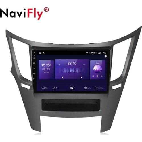NaviFly 7862 QLED Screen 1280*720 Android 10.0 For Subaru Outback 4 BR Legacy 5 2009 - 2014 Car Radio Multimedia Video Player