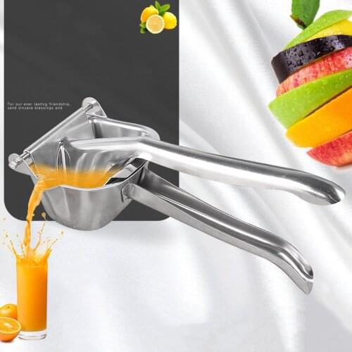 Stainless Steel Hand Manual Juice Squeezer Pomegranate Orange Watermelon Lemon Juicer Kitchen Accessories Fruit Pressing Tool
