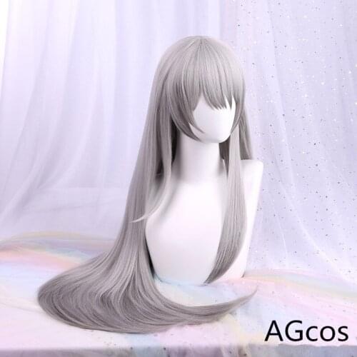 Arknights Dusk Cosplay Wig Long Game Woman Dusk Cos Hair Wigs