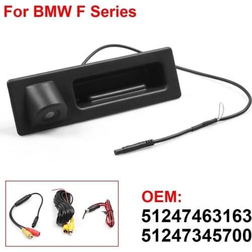 With Camera Car Boot Lid Tailgate Switch for-BMW X3 SERIES F25 Push Button 51247463163 51247345700