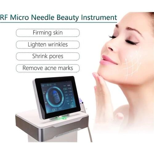Portable Microneedling RF Fractional Microneedle Machine Acne Treatment Face lift Skin Rejuvenation Beauty Euipment