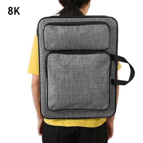Simple Fashion Art Bag Kids Drawing Bag Art Supplies Storage 4K Waterproof Artist Backpack Art Carry Bag For Drawing