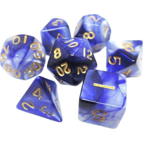 DIY Crystal Epoxy Mold Dice Fillet Shape Multi-spec Digital Game High Mirror Silicone Mould Making Crystal Mold Soap Making