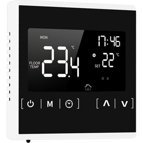 Touch screen electric floor heating temperature controller constant temperature floor heating temperature regulator