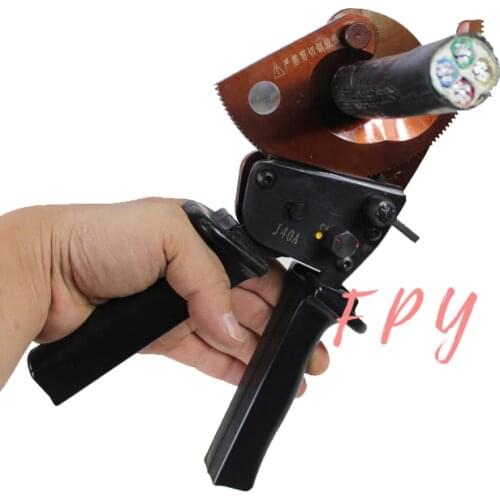 Ratchet cable cutter for cutting max 300mm2 Cu/Alu cable J40A