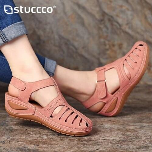 Women Sandals New Summer Shoes Woman Plus Size 44 Heels Sandals For Wedges Chaussure Femme Casual Gladiator Sandalen Dames