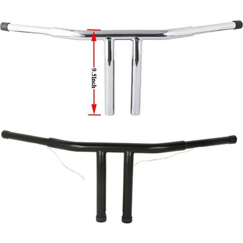 9.5inch Motorcycle T-Bar Handlebar Steel Drag Bar For Harley Sportsters