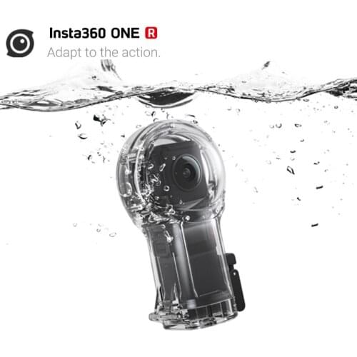 Insta360 ONE R Dive Case IPX8 Water Resistant Waterproof Shell for Insta360 ONE R 360 Mod Vertical Battery Base
