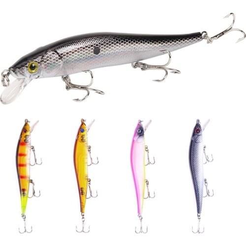 1PCS Sinking Bionic Sea Fishing Lure 12cm/14g Lifelike Crankbaits Wobblers for Pike Fishing SwimBait Hard Bait Pesca Carp Tackle