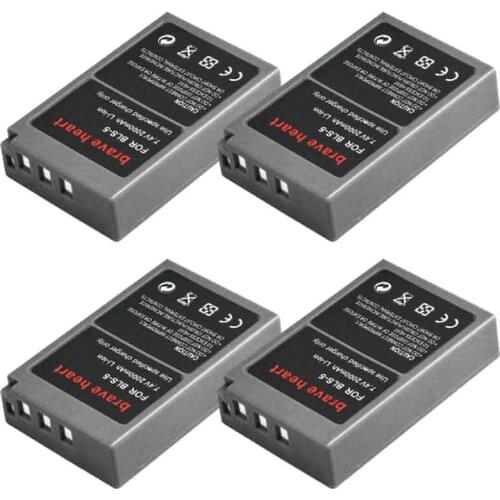 Bateria ps-bls50 ps BLS50 BLS-50 bls-5 PS BLS5 Battery for Olympus OM-D E-M10, PEN E-PL2, E-PL5, E-PL6, E-PM2, Stylus 1